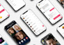 design a modern mobile app UI UX in figma